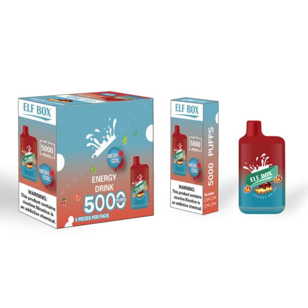 ELF BOX 5000 Puffs 0% 2% 3% 5% Nikotin Einweg-Vape Authentischer E-Zigaretten-Stift Großhandel – BaseVape – 15