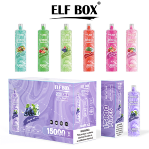 ELF BOX LS15000 Bladerdeeg Shisha Waterpijp 0% 2% 5% Nicotine Oplaadbare Wegwerp Vape Groothandel - BaseVape - 17