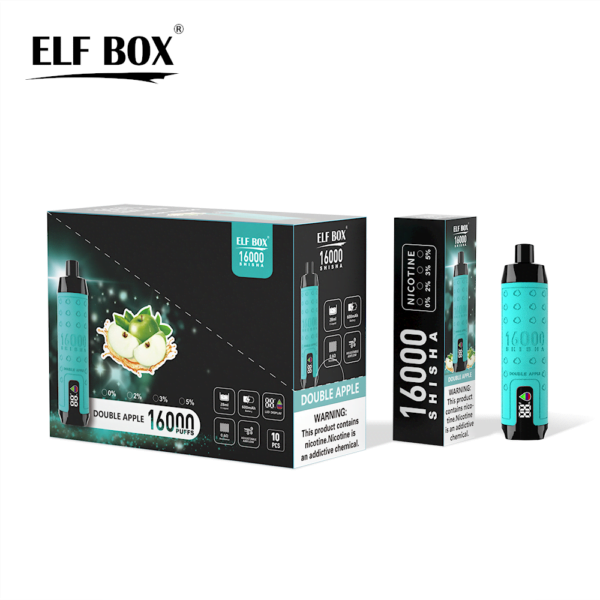 ELF BOX SHISHA 16000 Puffs 0%/2%/3%/5% Nikotynowy akumulator jednorazowy Vape Hurt - BaseVape - 11