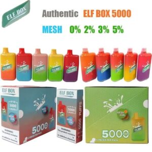 ELF BOX 5000 Puffs 0% 2% 3% 5% Nikotin Einweg-Vape Authentischer E-Zigaretten-Stift Großhandel – BaseVape – 25