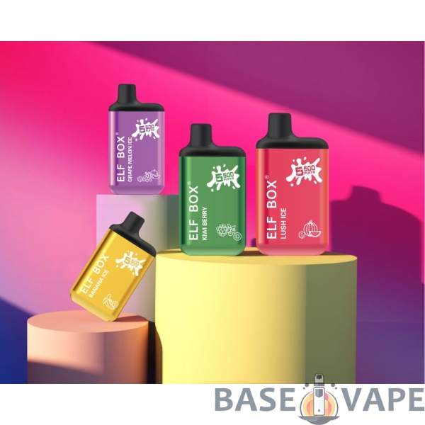 ELF BOX 5500 jednorázové vape 5500 potáhnutí Autentické pero na cigarety E velkoobchod – BaseVape – 1