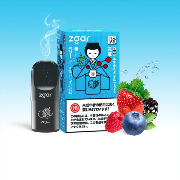 Zgar GENKIIPPAI PODS 5.0 (3-i-1 pakke) 3% Nikotin 3x Pod Engros - BaseVape - 6