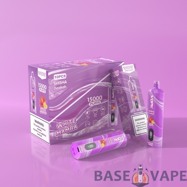 Narguilé chicha VOPK 15000 PUFFS 0% 2% 3% 5% Vente en gros de vape jetable à la nicotine - BaseVape - 10