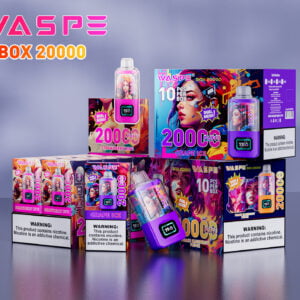 WASPE 20000 PUFFS Dual Mesh Box 0% 2% 3% 5% Нікотиновий одноразовий вейп оптом - BaseVape - 17