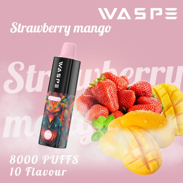 WASPE 8000 PUFFS 0% 2% 3% 5% Nicotine Disposable Vape Wholesale - BaseVape - 10