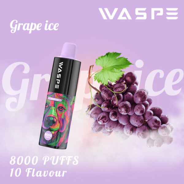 WASPE 8000 PUFFS 0% 2% 3% 5% Nicotine Disposable Vape Wholesale - BaseVape - 5