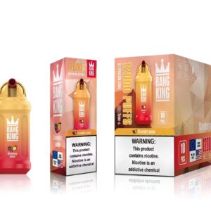 Bang King 12000 Puffs 0% 2% 3% 5% Nikotínová nabíjateľná jednorazová vapa veľkoobchod – BaseVape – 24