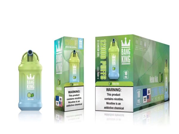 Bang King 12000 Puffs 0% 2% 3% 5% Nikotínová nabíjateľná jednorazová vapa veľkoobchod – BaseVape – 15