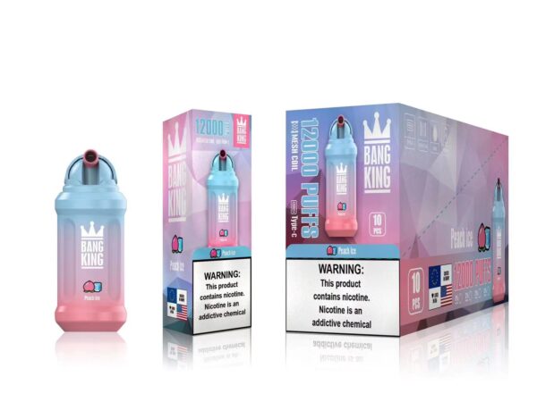 Bang King 12000 Puffs 0% 2% 3% 5% Nikotínová nabíjateľná jednorazová vapa veľkoobchod – BaseVape – 5