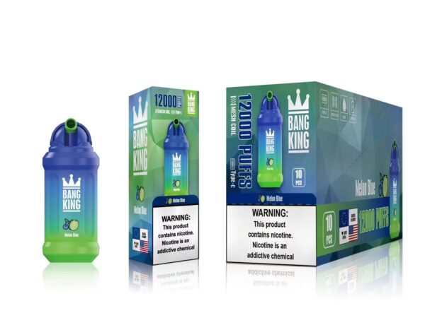 Bang King 12000 Puffs 0% 2% 3% 5% Nikotínová nabíjateľná jednorazová vapa veľkoobchod – BaseVape – 10