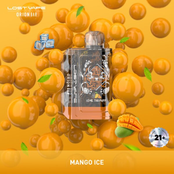 Lost Vape Orion Bar 7500 Puffs 5% Nikotino įkraunamas vienkartinis Vape Didmeninė prekyba – BaseVape – 12