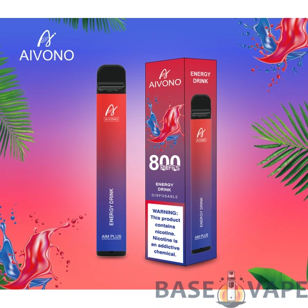 AIVONO AIM PLUS 800 Puffs 0% 2% 5% Low Nicotine Rechargeable Disposable Vapes Pen Bulk Buy Wholesale - BaseVape - 15