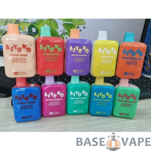 AIVONO AIM PUFFSTAR 6500 Rookwolken 0% 2% 5% Oplaadbare wegwerpvapes-pen met laag nicotinegehalte Bulk Koop groothandel