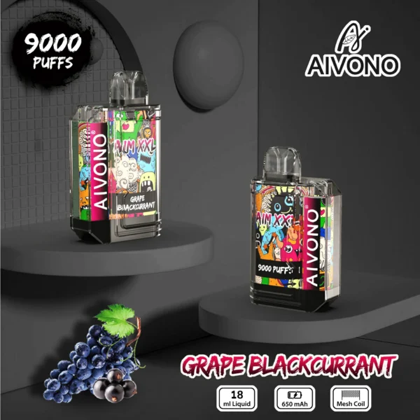 AIVONO AIM XXL 9000 Rookwolken 0% 2% 3% 5% Oplaadbare wegwerpvapes-pen met laag nicotinegehalte in bulk Koop groothandel - BaseVape - 3