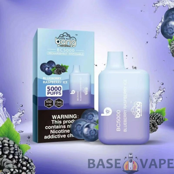 Bang BC 5000 Puffs 0% 2% 3% 5% Alacsony nikotin tartalmú újratölthető eldobható Vapes Pen Tömeges vásárlás Nagyker - BaseVape - 8