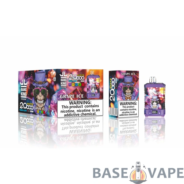 Bang King Double Crystal 20000 Puffs 0% 2% 3% 5% Mažai nikotino įkraunamas vienkartinis Vapes Pen masinis pirkimas Didmeninė prekyba – BaseVape – 11