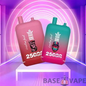 Bang King 25000 Puffs Dual Pods 0% 2% 3% 5% Nikotinarm, wiederaufladbar, Einweg-Vapes, Pen, Großpackung, im Großhandel kaufen