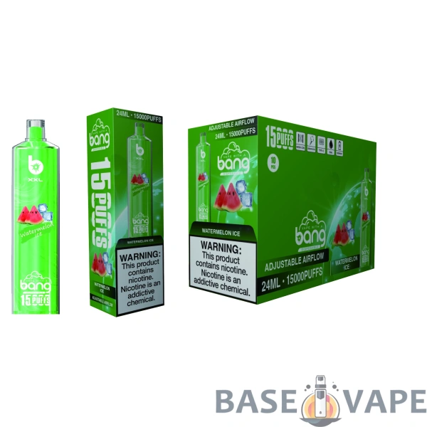 Bang Tn 15000XXL Puffs SHISHA 0% 2% 3% 5% Mažai nikotino įkraunamas vienkartinis Vapes Pen Tušinukas Didmeninė prekyba – BaseVape – 12