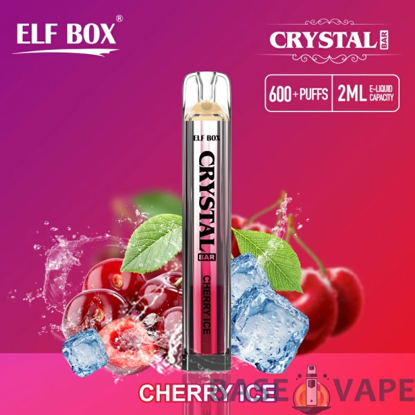 ELF BOX CRYSTAL BAR 600 Puffs 0% 2% 5% Nikotinas Įkraunamas vienkartinis vape Didmeninė prekyba - BaseVape - 5