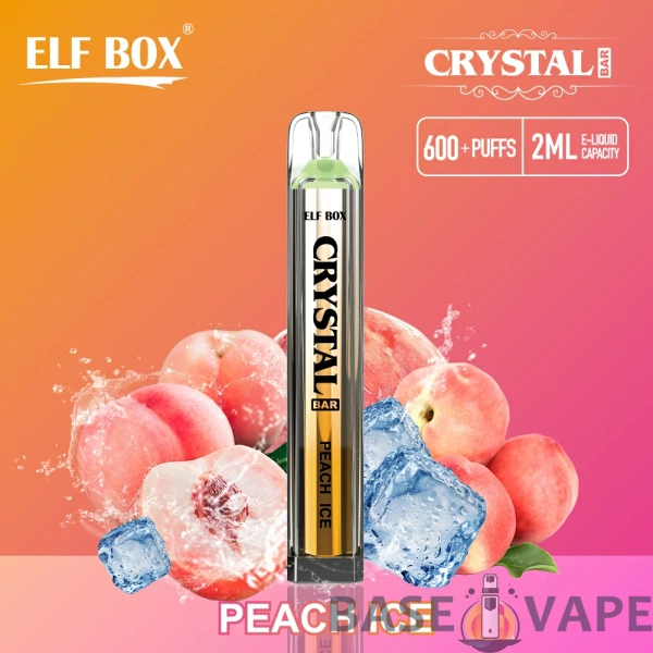 ELF BOX CRYSTAL BAR 600 Puffs 0% 2% 5% Nikotinas Įkraunamas vienkartinis vape Didmeninė prekyba - BaseVape - 9