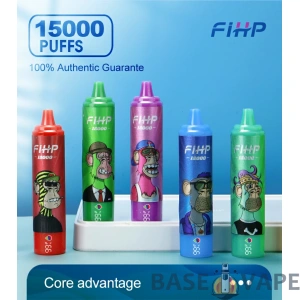 FIHP 15000 Puffs 2% 5% Caneta Vapes descartáveis ​​recarregáveis ​​com baixo teor de nicotina em massa Comprar no atacado