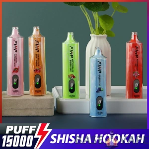 FIHP Shisha Hookah 15000 baforadas com baixo teor de nicotina recarregável descartável Vapes Pen Bulk Comprar no atacado