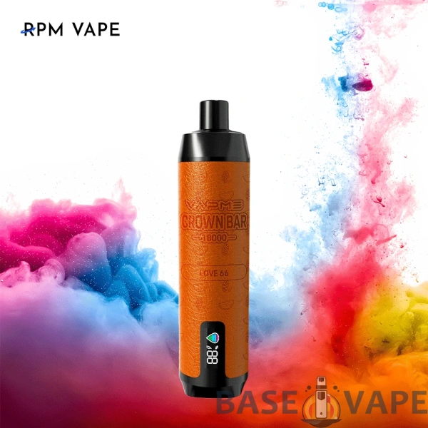 Vapme Crown Bar 18000 PRO MAX 2% 5% Nicotina 18000 baforadas Recarregáveis ​​Vapes descartáveis ​​em massa comprar atacado - BaseVape - 7