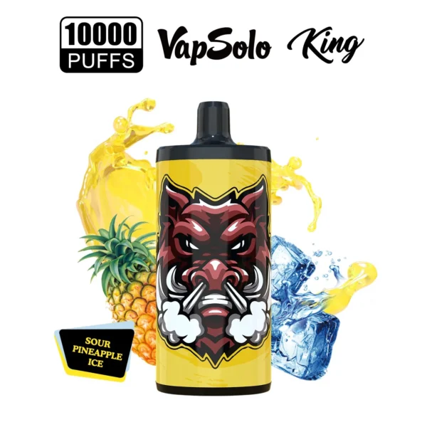 Vapsolo King 10000 Suihketta 2% 5% Vähä Nikotiini Ladattava Kertakäyttöinen Vapes Pen Bulk Tukkumyynti - BaseVape - 15