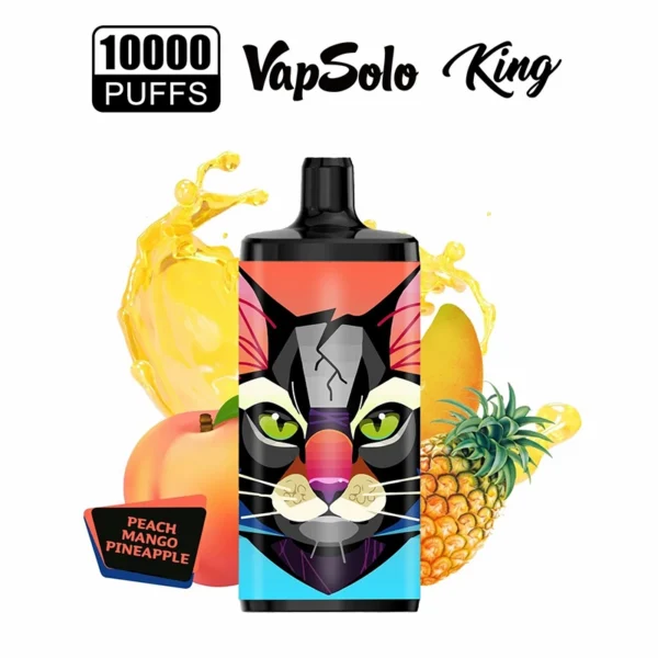 Vapsolo King 10000 Suihketta 2% 5% Vähänikotiinia Ladattava Kertakäyttöinen Vapes Pen Bulk Tukkumyynti - BaseVape - 21