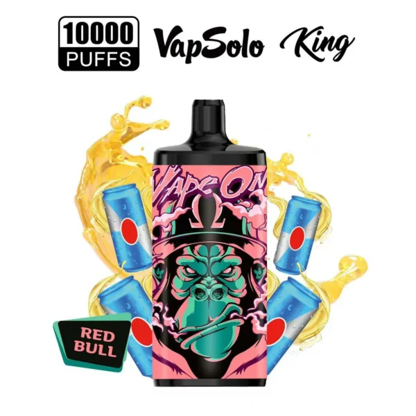 Vapsolo King 10000 Suihketta 2% 5% Vähä Nikotiini Ladattava Kertakäyttöinen Vapes Pen Bulk Tukkumyynti - BaseVape - 9