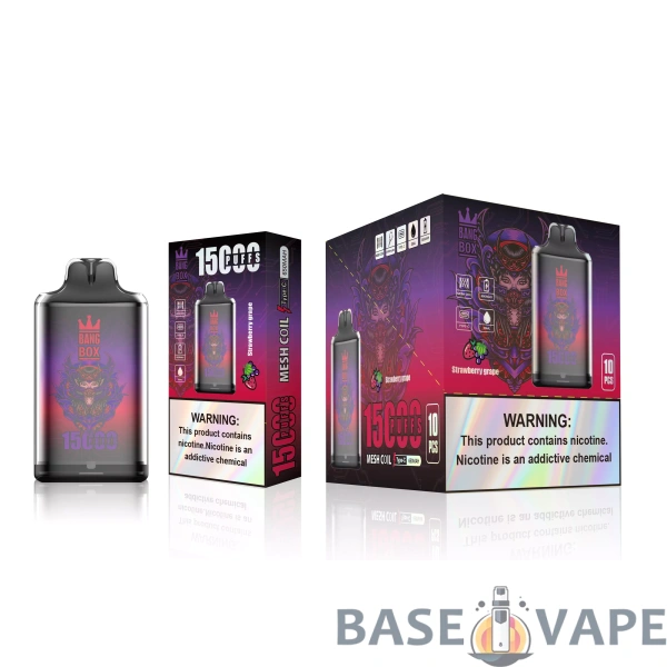 Bang Box S1 15000 Puffs 0% 2% 3% 5% Mažai nikotino įkraunamas vienkartinis Vapes Pen Tušinukas Didmeninė prekyba – BaseVape – 2