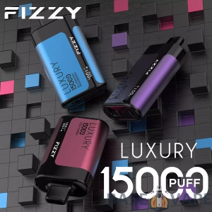Fizzy Luxury 15000 Puffs 2% 5% Baixa Nicotina Recarregável Vapes Pen Bulk Comprar Atacado