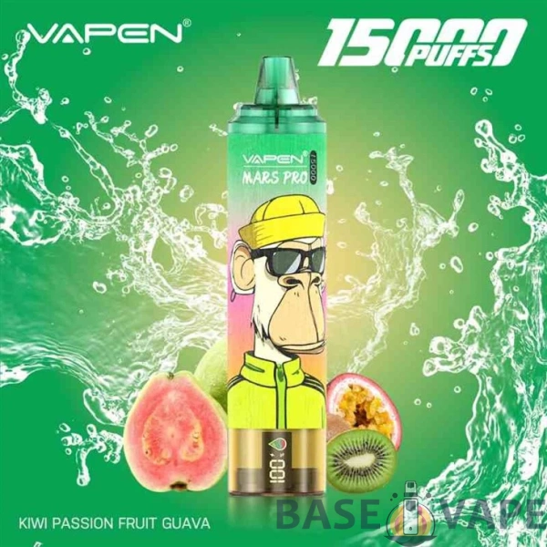 VAPEN Mrs Pro 15000 Puffs 2% Перезаряжаемая одноразовая ручка для вейпов с низким содержанием никотина, оптовая покупка оптом - BaseVape - 3