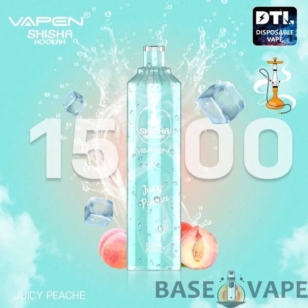 VAPEN Shisha Hookah 15000 Puffs 0% 2% Low Nicotine Rechargeable Disposable Vapes Pen Bulk Buy Wholesale - BaseVape - 4