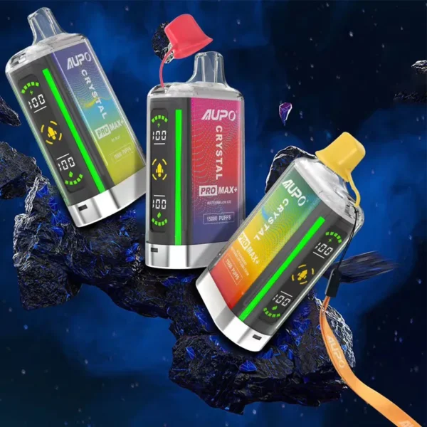 AUPO 15000 Puffs PRO MAX Crystal Dual Mesh 2% Перезаряжаемая одноразовая ручка для вейпов с низким содержанием никотина, оптовая покупка оптом - BaseVape - 1