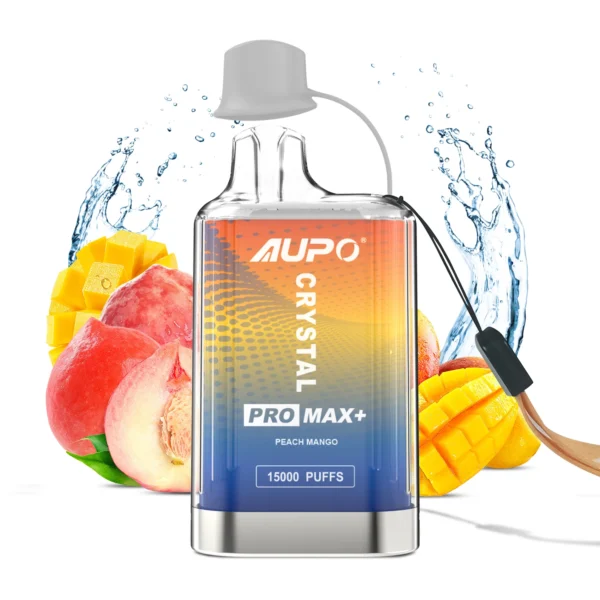 AUPO 15000 Puffs PRO MAX Crystal Dual Mesh 2% Перезаряжаемая одноразовая ручка для электронных сигарет с низким содержанием никотина. Купить оптом - BaseVape - 9