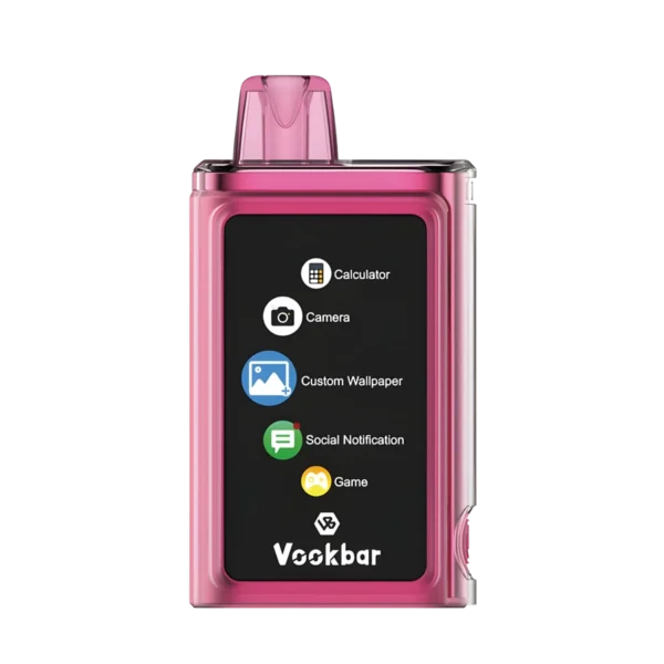 Vookbar Cyber ​​Pro 30000 Puffs Çift Mesh Dokunmatik Ekran 0% 2% 3% 5% Düşük Nikotinli Şarj Edilebilir Tek Kullanımlık Vapes Kalemi Toplu Satın Al - BaseVape - 3