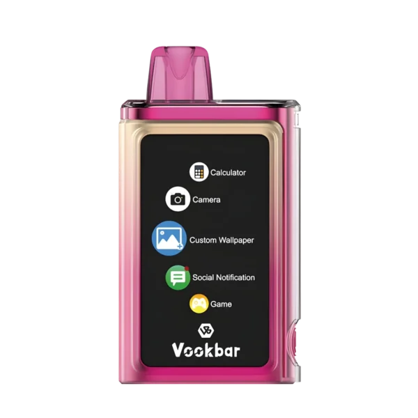 Vookbar Cyber ​​Pro 30000 Puffs Çift Mesh Dokunmatik Ekran 0% 2% 3% 5% Düşük Nikotinli Şarj Edilebilir Tek Kullanımlık Vapes Kalemi Toplu Satın Al - BaseVape - 5