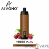AIVONO Deluxe Bar 18000 Puffs Кальян с цифровым экраном 0% 2% 3% 5% Перезаряжаемые одноразовые ручки для электронных сигарет с низким содержанием никотина Купить оптом - BaseVape - 12