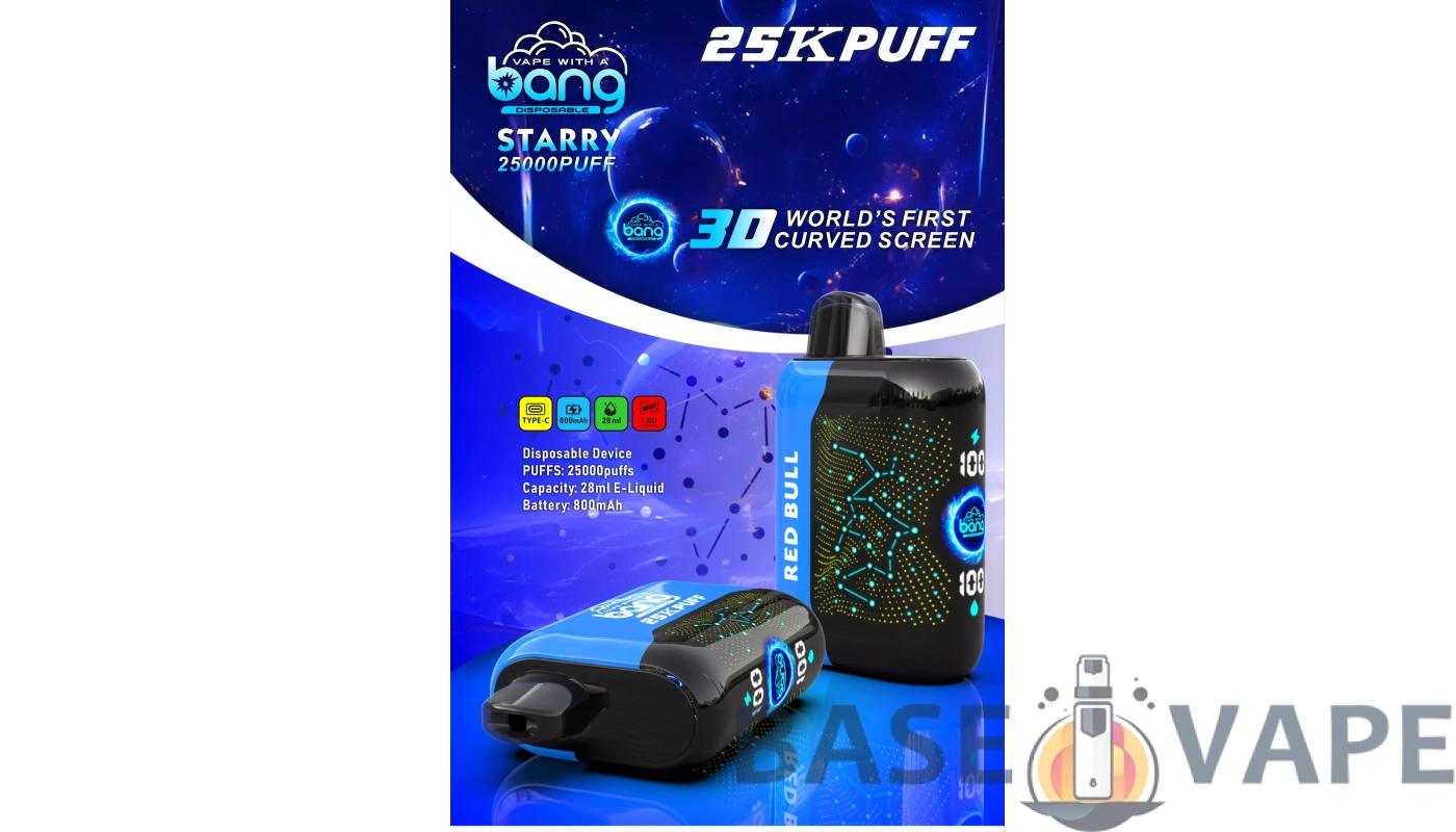 Hvorfor Bang Starry 25000 Puffs er det ideelle valg til engrosvaping: funktioner, fordele og lave nikotinniveauer - BaseVape - 1