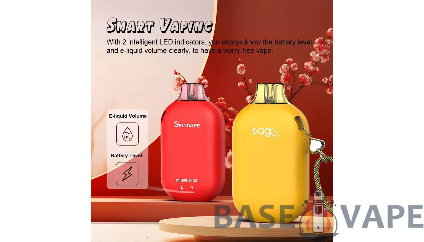 Elevate Your Vaping Experience with Grativape Boom: A Comprehensive Look at 9000 Puffs and Low Nicotine Options for Bulk Purchases - BaseVape - 1