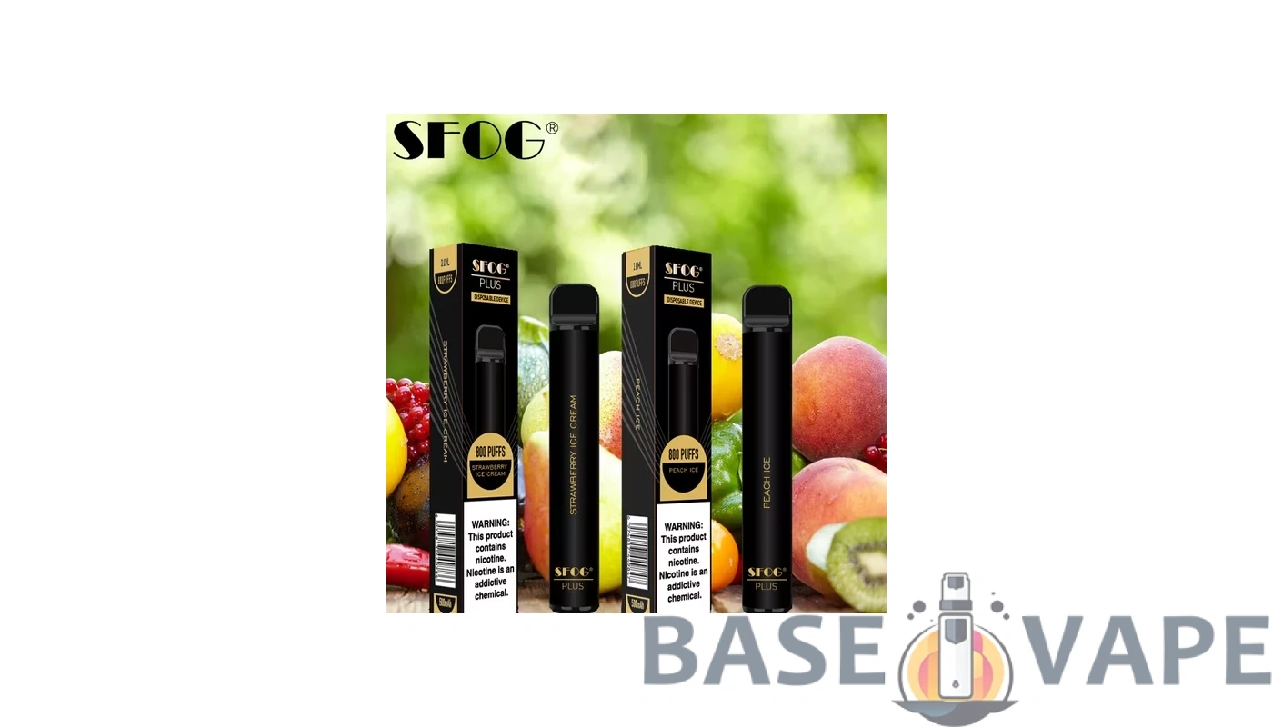 Pourquoi SFOG PLUS 800 Puffs est le choix idéal pour les acheteurs en gros à la recherche de vapes jetables rechargeables à faible teneur en nicotine - BaseVape - 1