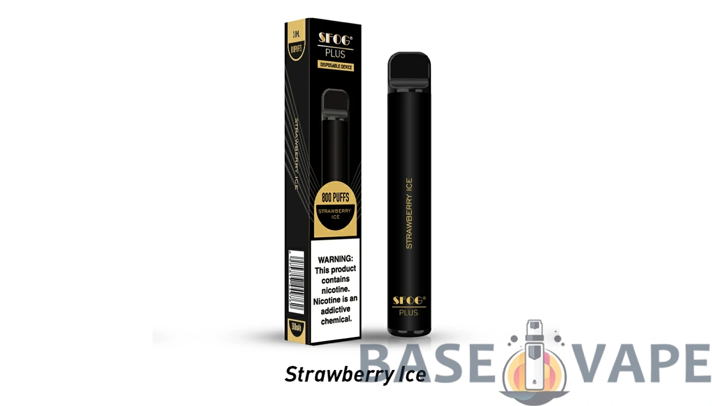 Lås upp potentialen hos SFOG PLUS: En djupdykning i 800 bloss, låga nikotinnivåer och grossistmöjligheter för engångsvapor - BaseVape - 1
